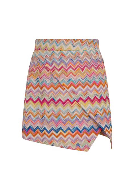 Gonna con stampa glitter MISSONI KIDS | MY7A61 Q0107999